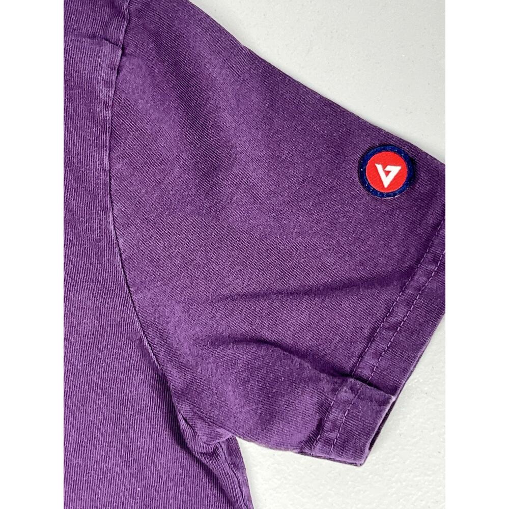 American Giant Classic Cotton Crew Tee Womens Extra Small Purple T Shirt - Picture 4 of 9